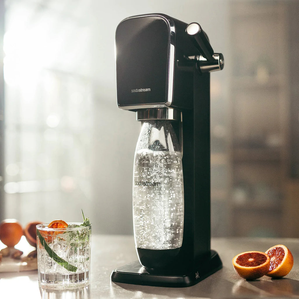 Carbonation machine SodaStream Crystal Black - PS Auction - We value the  future - Largest in net auctions